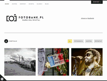 Tablet Screenshot of fotobank.pl